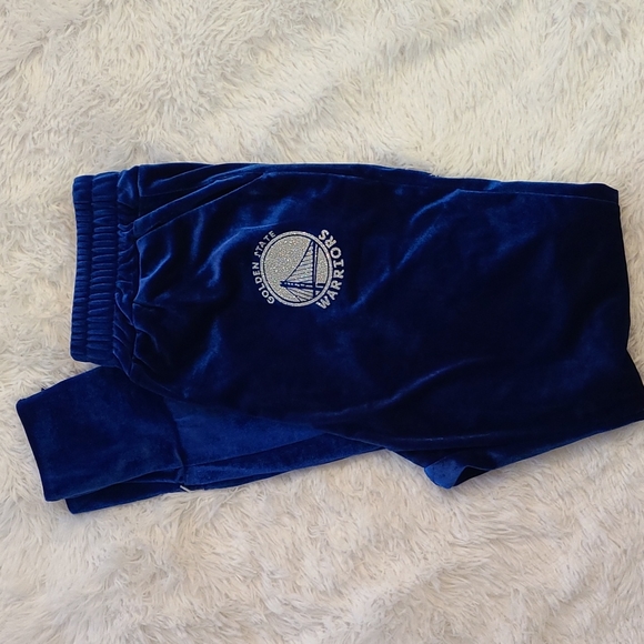 NWOT Golden State Warriors Velour - Picture 1 of 5